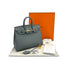 HERMES BIRKIN 25 SELLIER VERT AMANDE VEAU EPSOM HAND BAG B GHW 90306849 - PURPOSE