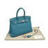 HERMES BIRKIN 30 BLUE JEAN TOGO HAND BAG ▢L PHW 90306850 - PURPOSE