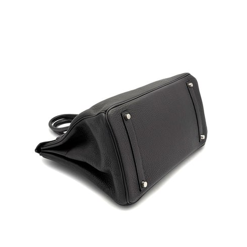 HERMES BIRKIN 35 GRAPHITE TOGO HAND BAG □E PHW 90306851 - PURPOSE