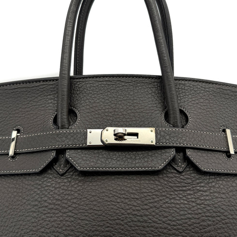 HERMES BIRKIN 35 GRAPHITE TOGO HAND BAG □E PHW 90306851 - PURPOSE
