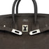 HERMES BIRKIN 25 EBENE LIZARD HAND BAG □J RHW 90306854 - PURPOSE