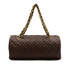 CHANEL VINTAGE COCOMARK MATELASSE CHAIN SHOULDER BAG BROWM LAMB SKIN 90306855 - PURPOSE