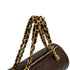 CHANEL VINTAGE COCOMARK MATELASSE CHAIN SHOULDER BAG BROWM LAMB SKIN 90306855 - PURPOSE