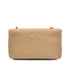 CHANEL VINTAGE FULL FLAP CHAIN SHOULDER BAG BEIGE LAMB SKIN 90306856 - PURPOSE