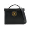 CHANEL VINTAGE BICOLORE TURN LOCK VANITY HAND SHOULDER BAG BLACK LEATHER 90306858 - PURPOSE