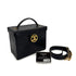 CHANEL VINTAGE BICOLORE TURN LOCK VANITY HAND SHOULDER BAG BLACK LEATHER 90306858 - PURPOSE