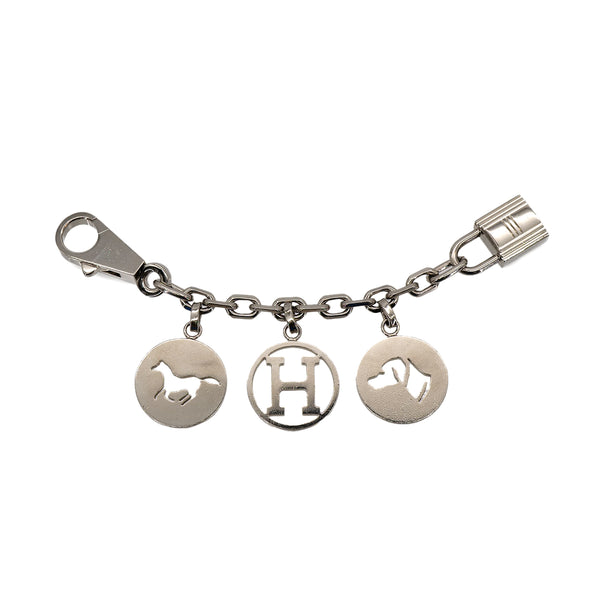 HERMES BAG CHARM AMULET 4 SILVER ACCESSORY 90306859 - PURPOSE