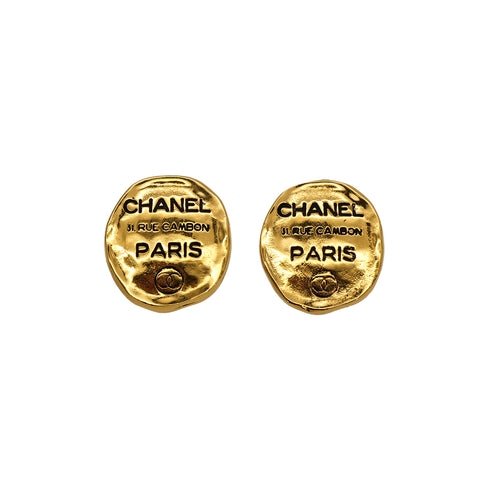CHANEL VINTAGE EARRINGS 31 RUE CAMBON ACCESSORY 90306863 - PURPOSE
