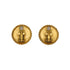 CHANEL VINTAGE EARRINGS COCOMARK ROUND ACCESSORY 95A 90306864 - PURPOSE