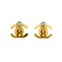 CHANEL VINTAGE EARRINGS TURN LOCK RHINESTONE ACCESSORY 96A 90306865 - PURPOSE
