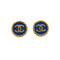 CHANEL VINTAGE EARRINGS COCOMARK ROUND ACCESSORY 94P 90306868 - PURPOSE