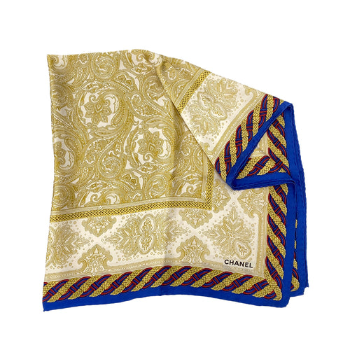 CHANEL VINTAGE SCARF MULTICOLOR SILK 90306870 - PURPOSE