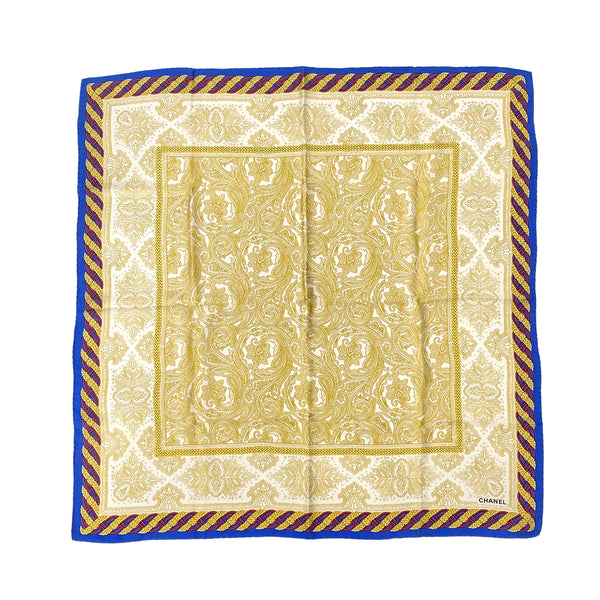 CHANEL VINTAGE SCARF MULTICOLOR SILK 90306870 - PURPOSE