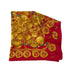 CHANEL VINTAGE SCARF RED GOLD SILK 90306874 - PURPOSE