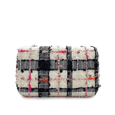 CHANEL MINI MATELASSE 20 CHAIN SHOULDER BAG MULTICOLOR TWEED 90307017 - PURPOSE