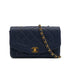 CHANEL VINTAGE DIANA SMALL CHAIN SHOULDER BAG NAVY CAVIAR SKIN 90307018 - PURPOSE