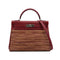 HERMES KELLY 32 RETOURNE ROUGE H BOXCALF VIBRATO HAND SHOULDER BAG □E PHW 90307019 - PURPOSE