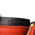 HERMES PLUME 28 VERSO BLACK ORANGE POPPY EVERCOLOR HAND BAG X GHW 90307020