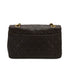 CHANEL VINTAGE MATELASSE CHAIN SHOULDER BAG BROWN LAMB SKIN 90307021 - PURPOSE