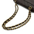 CHANEL VINTAGE MATELASSE CHAIN SHOULDER BAG BROWN LAMB SKIN 90307021 - PURPOSE