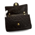 CHANEL VINTAGE MATELASSE CHAIN SHOULDER BAG BROWN LAMB SKIN 90307021 - PURPOSE