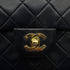 CHANEL VINTAGE CLASSIC FLAP SMALL CHAIN SHOULDER BAG BLACK LAMB SKIN 90307024 - PURPOSE