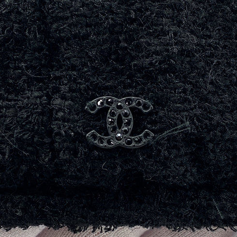 CHANEL COCOMARK BERET RHINESTONE BLACK 57 RTW 90307031 - PURPOSE