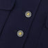 CHANEL VINTAGE COCO BUTTON LONG COAT NAVY WOOL 38 94A RTW 90307036 - PURPOSE