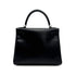 HERMES KELLY 28 RETOURNE BLACK BOXCALF HAND SHOULDER BAG □G PHW 90307205 - PURPOSE