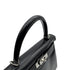 HERMES KELLY 28 RETOURNE BLACK BOXCALF HAND SHOULDER BAG □G PHW 90307205 - PURPOSE