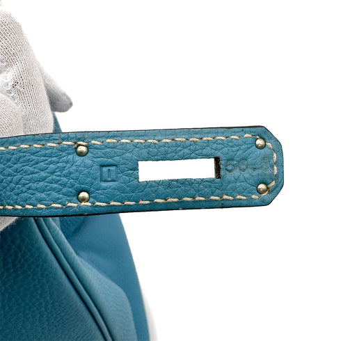 HERMES BIRKIN 35 BLUE JEAN TOGO HAND BAG □I PHW 90307206 - PURPOSE