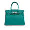 HERMES BIRKIN 30 BLUE PAON VEAU EPSOM HAND BAG 2016 X PALLADIUM HARDWARE 90307207