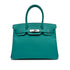 HERMES BIRKIN 30 BLUE PAON VEAU EPSOM HAND BAG 2016 X PALLADIUM HARDWARE 90307207