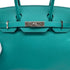 HERMES BIRKIN 30 BLUE PAON VEAU EPSOM HAND BAG 2016 X PALLADIUM HARDWARE 90307207