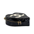 CHANEL VINTAGE MATELASSE HEART VANITY HAND BAG BLACK WHITE ENAMEL 90307208 - PURPOSE