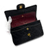 CHANEL VINTAGE CLASSIC FLAP SMALL CHAIN SHOULDER BAG BLACK LAMB SKIN 90307213 - PURPOSE
