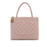 CHANEL VINTAGE MEDALLION TOTE BAG PINK CAVIAR SKIN 90307215 - PURPOSE