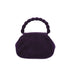 CHANEL VINTAGE TURN LOCK HAND BAG PURPLE SUEDE 90307218 - PURPOSE