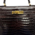 HERMES KELLY 28 SELLIER COCAON CROCODILE POROSUS HAND SHOULDER BAG 〇Y GHW 90307219 - PURPOSE