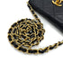 CHANEL VINTAGE MATELASSE OCTAGON CHAIN SHOULDER BAG BLACK LAMB SKIN 90307220 - PURPOSE