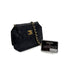 CHANEL VINTAGE MATELASSE OCTAGON CHAIN SHOULDER BAG BLACK LAMB SKIN 90307220 - PURPOSE
