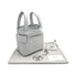 HERMES PICOTIN LOCK 18 PM CARGO POCKET GRIS PLATINE TOILE GOELAND VEAU SWIFT W PHW 90307362 - PURPOSE