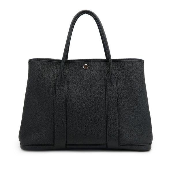 HERMES GARDEN PARTY PM STEEPLE CADRIDGE PLOMB VEAU NEGONDA TOTE BAG T 90307369 - PURPOSE