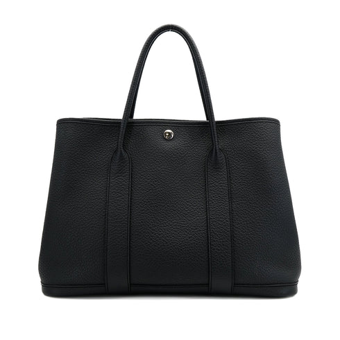 HERMES GARDEN PARTY PM STEEPLE CADRIDGE PLOMB VEAU NEGONDA TOTE BAG T 90307369 - PURPOSE