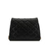 CHANEL VINTAGE PARIS LIMITED EDITION MATELASSE CHAIN SHOULDER BAG BLACK LAMB SKIN 90307372 - PURPOSE