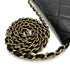 CHANEL VINTAGE PARIS LIMITED EDITION MATELASSE CHAIN SHOULDER BAG BLACK LAMB SKIN 90307372 - PURPOSE