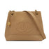 CHANEL VINTAGE BIG COCO CHAIN SHOULDER BAG BEIGE CAVIAR SKIN 90307374 - PURPOSE