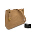 CHANEL VINTAGE BIG COCO CHAIN SHOULDER BAG BEIGE CAVIAR SKIN 90307374 - PURPOSE