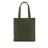 CHANEL VINTAGE COCOMARK CHOCOLATE BAR TOTE BAG KHAKI LAMB SKIN 90307378 - PURPOSE