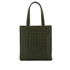 CHANEL VINTAGE COCOMARK CHOCOLATE BAR TOTE BAG KHAKI LAMB SKIN 90307378 - PURPOSE